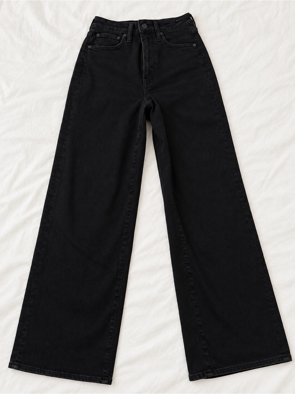 Madewell Curvy Perfect Vintage Wide Leg Black Women’s Jeans